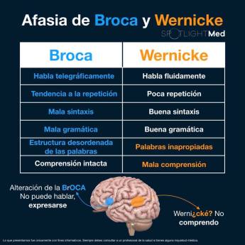 Afasia Broca y wernicke